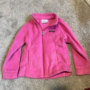 Columbia Vibrant Pink Fleece Jacket